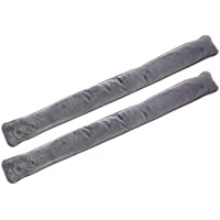 Los mejores  - com-four® 2X Cojín para Puertas y Ventanas - Burlete Aislante - Protección contra Corrientes de Aire y Ruido…